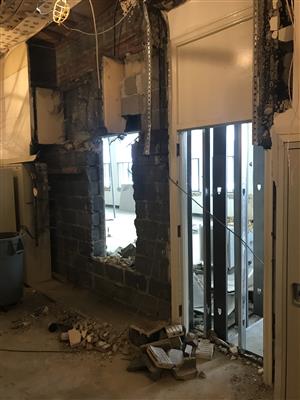 Third floor construction 